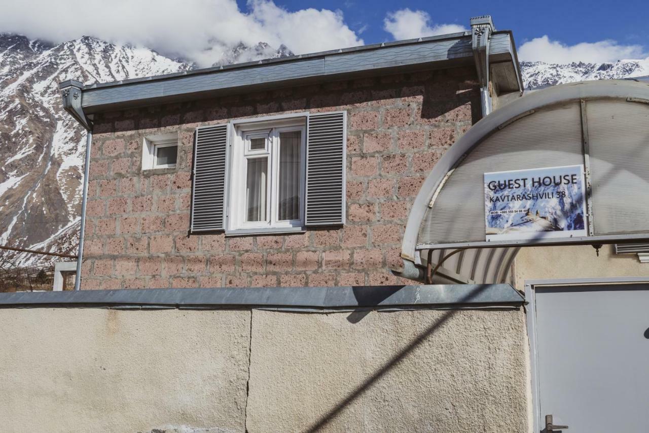 Guest House Kavtarashvili 38 Kazbegi Dış mekan fotoğraf